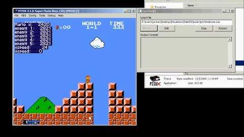 Bot Playing 1-1 in Super Mario Bros.
