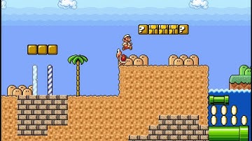 SMBX Custom Level: CG Island Minilevel