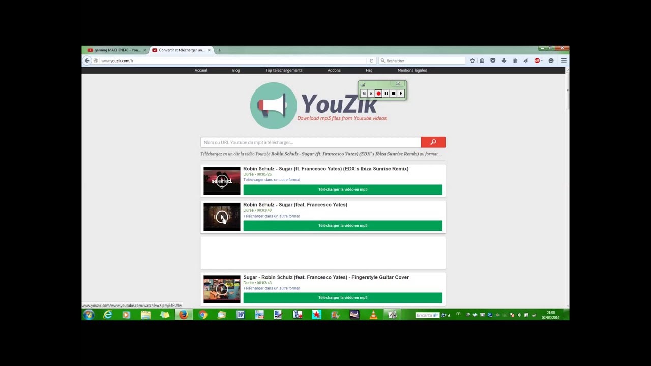 TUTO comment telecharger des musique gratuitement sur PC  YouTube