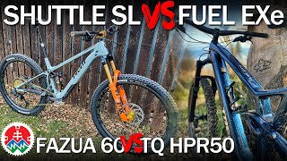 TEST výkonu a dojazdu SL ebikov Trek Fuel EXE vs Pivot Shuttle SL | TQ vs FAZUA @slovakbikeparks