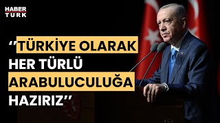 #CANLI - Cumhurbaşkanı Erdoğan kabine toplantısı sonrası açıklama yapıyor