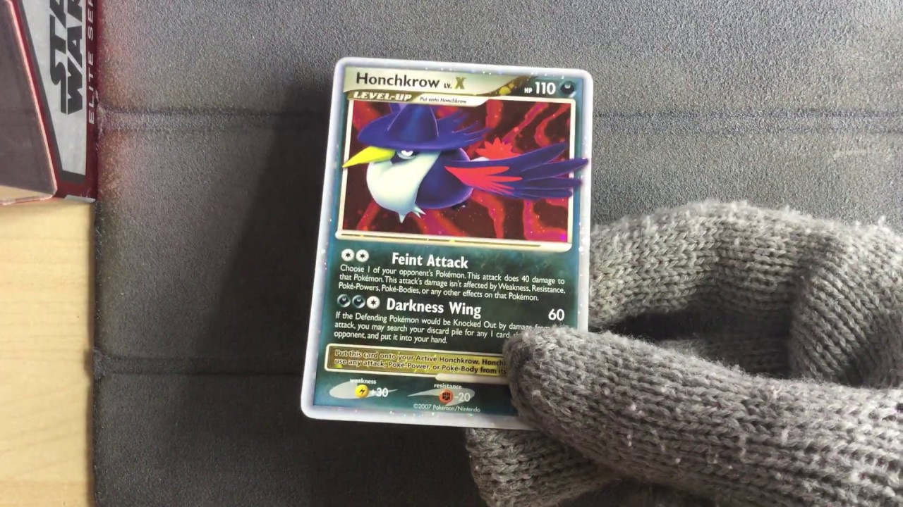 Honchkrow Lv. X 132/132 - Pokemon Secret Wonders