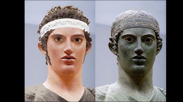 Heniokhos of Delphi (Charioteer) in shaping