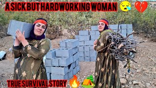 The heartbreaking story of a homeless mother; survival in the wild💔