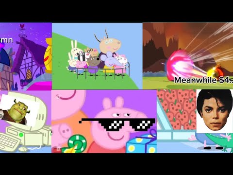 I edited some Peppa pig/my little pony episodes! 🐴🐎🐷🐽
