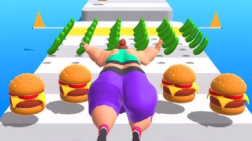 FAT 2 FIT 🍔 Game All Levels Android,iOS Gameplay New Update