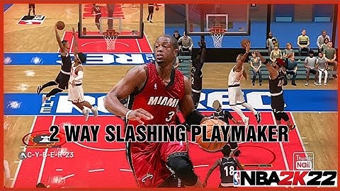NBA 2K22 2-WAY SLASHING PLAYMAKER!!! Rec Mixtape Ankle Breakers and Contact Dunks!
