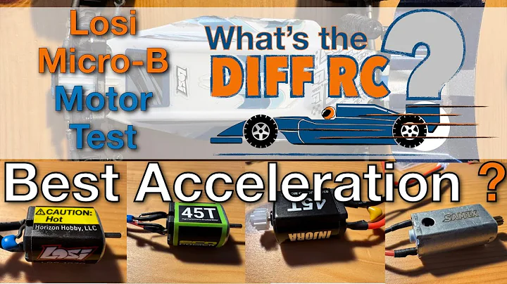 Losi Micro-B Acceleration - Motor and Gearing Test