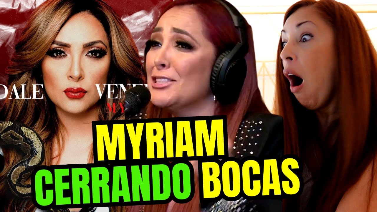 MYRIAM MONTEMAYOR  le DA VENENO EN VIVO con un FINAL INESPERADO  | Vocal Coach REACTION & ANALYSIS