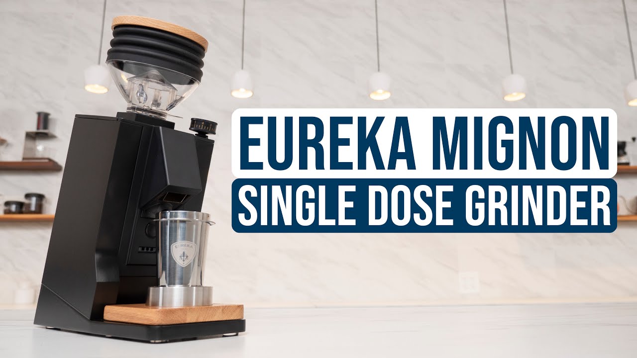 Coffee grinder Eureka MIGNON SINGLE DOSE white - Bertazzo Food - F688 - EN