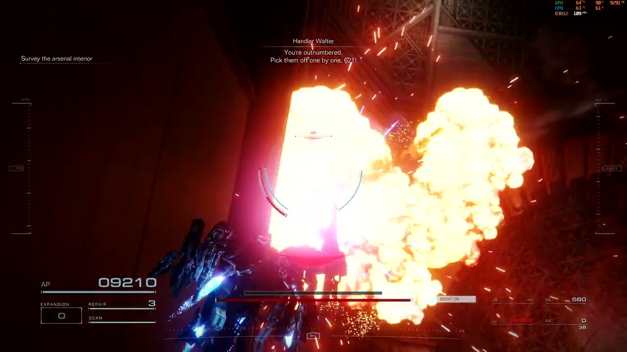 Armored Core 6 - Investigate BAWS Arsenal No.2 (annoying mission)