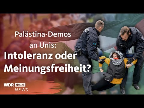 Pro-Palästina-Demo an der Uni: Diskussion um Meinungsfreiheit | Aktuelle Stunde