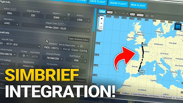 SimBrief INTEGRATED Into MSFS 2020 (and 2024!)