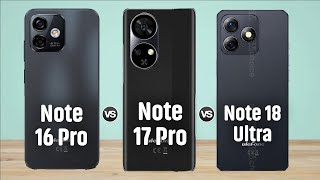 Ulefone Note 16 Pro Vs Ulefone Note 17 Pro Vs Ulefone Note 18 Ultra