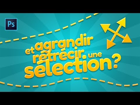 Vidéo: Comment changer la taille d'une sélection dans Photoshop ?