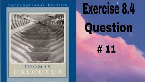 Thomas Calculus || Exercise 8.4 || Question 11 || Trigonometric Integrals || Dl Calculus