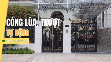 Cổng Lùa, Trượt Tự Động | ✅ Funas - Đà Nẵng