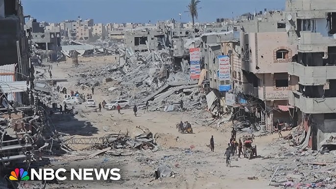 Gazans Return To Scenes Of Destruction In Khan Younis