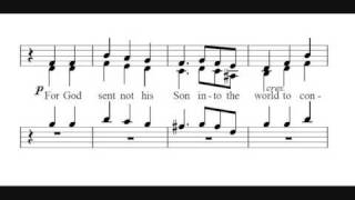 God so loved the World - Stainer chords