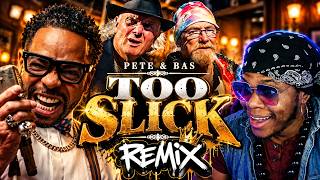METHOD MAN WENT  HAM ON THIS ONE!! 🔥 | Pete & Bas feat Method Man – Too Slick Remix | REACTION (6IX)