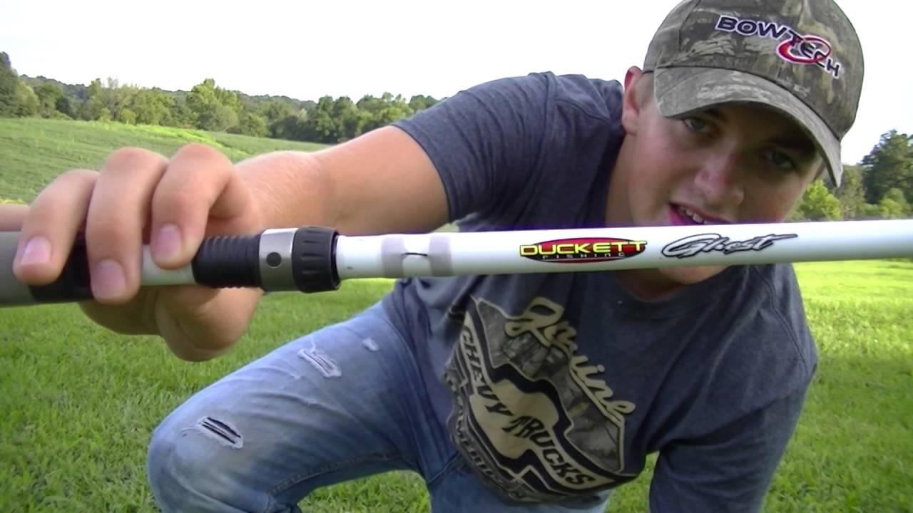 Duckett Ghost and Shimano Crucial Rod 