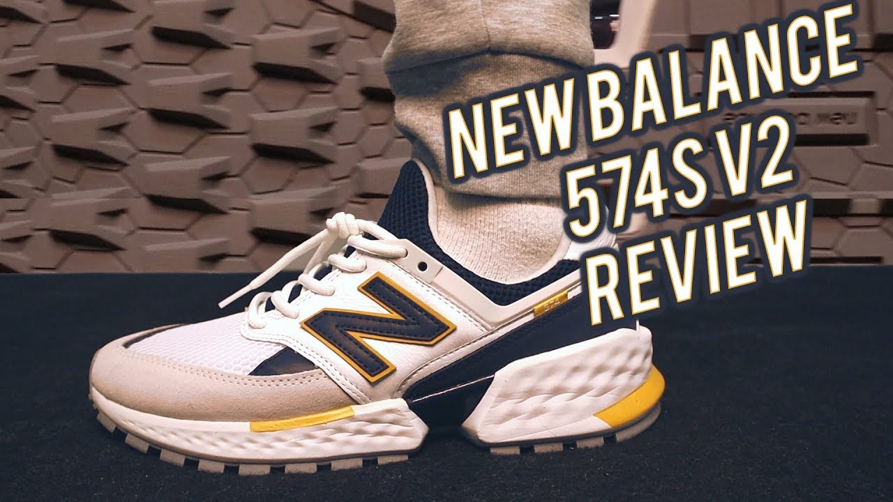 New Balance 574s V2 review/ the most comfortable sneaker from new balance to - YouTube