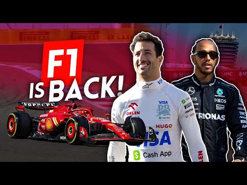 F1 TESTING 2024 | Day 1 recap