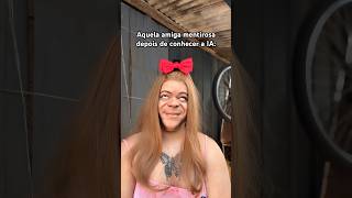 E ela jura que vão acreditar 😂🌚 ib: @Lkzinhu
