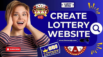 How to Make Lottery Website in WordPress 2025