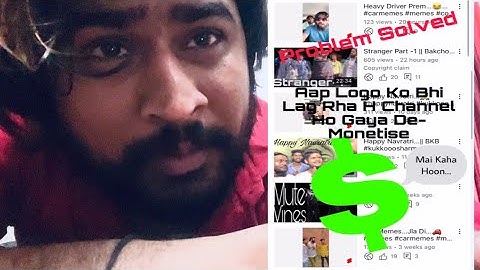 Youtube Monetization Sign Not Showing || HowTo Solve Video Dollar Sign Not Showing Problem Solved