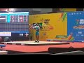 108 kg clean jerk by l dhanush from tn  at 2023 khelo india gold for tamilnadu  future of india 