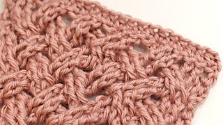 How to Crochet the Celtic Weave Stitch