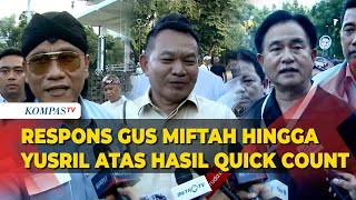 [FULL] Respons Gus Miftah, Dudung, hingga Yusril atas Hasil Quick Count Pemilu 2024