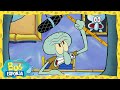 Calamardo Se Convierte En Estrella De TV Bob Esponja En Español 