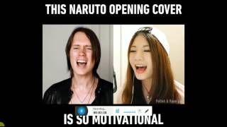 Naruto Opening - Kanashimi wo yasashisa ni (Cover By Pellek & Raon Lee).