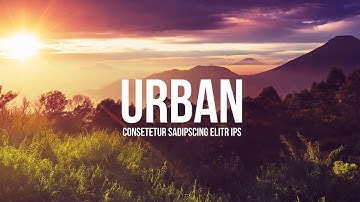 Minimal Zoom Slideshow-after effects templates