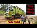 TRUK SAWIT OLENG ~ RODA SAMPAI PROTOL