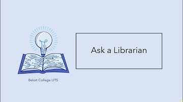 Ask a Librarian