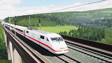 Driving the FASTEST HIGH SPEED TRAIN at TOP SPEED in the NEW Train Sim World 3 Scenario