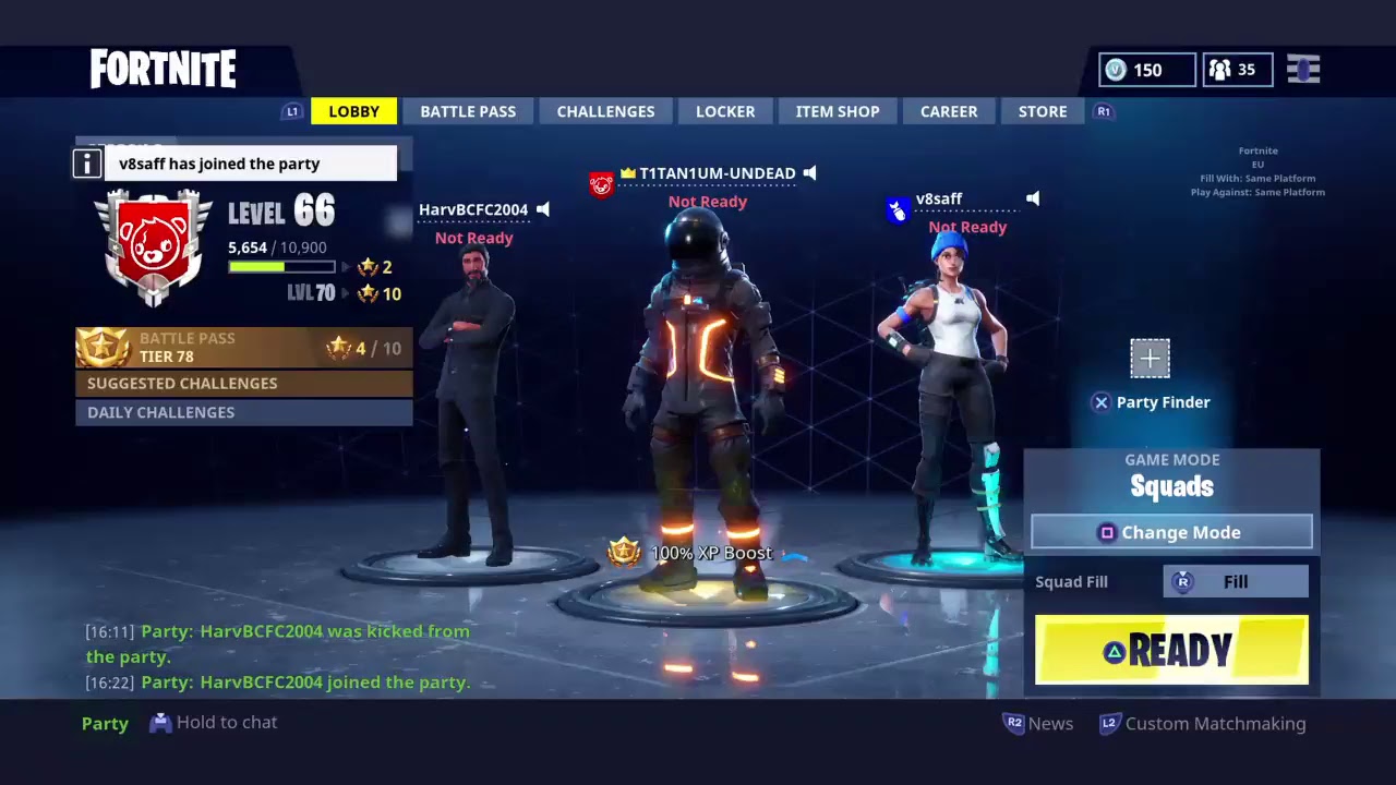 Fortnite live chat squads interactive chat YouTube