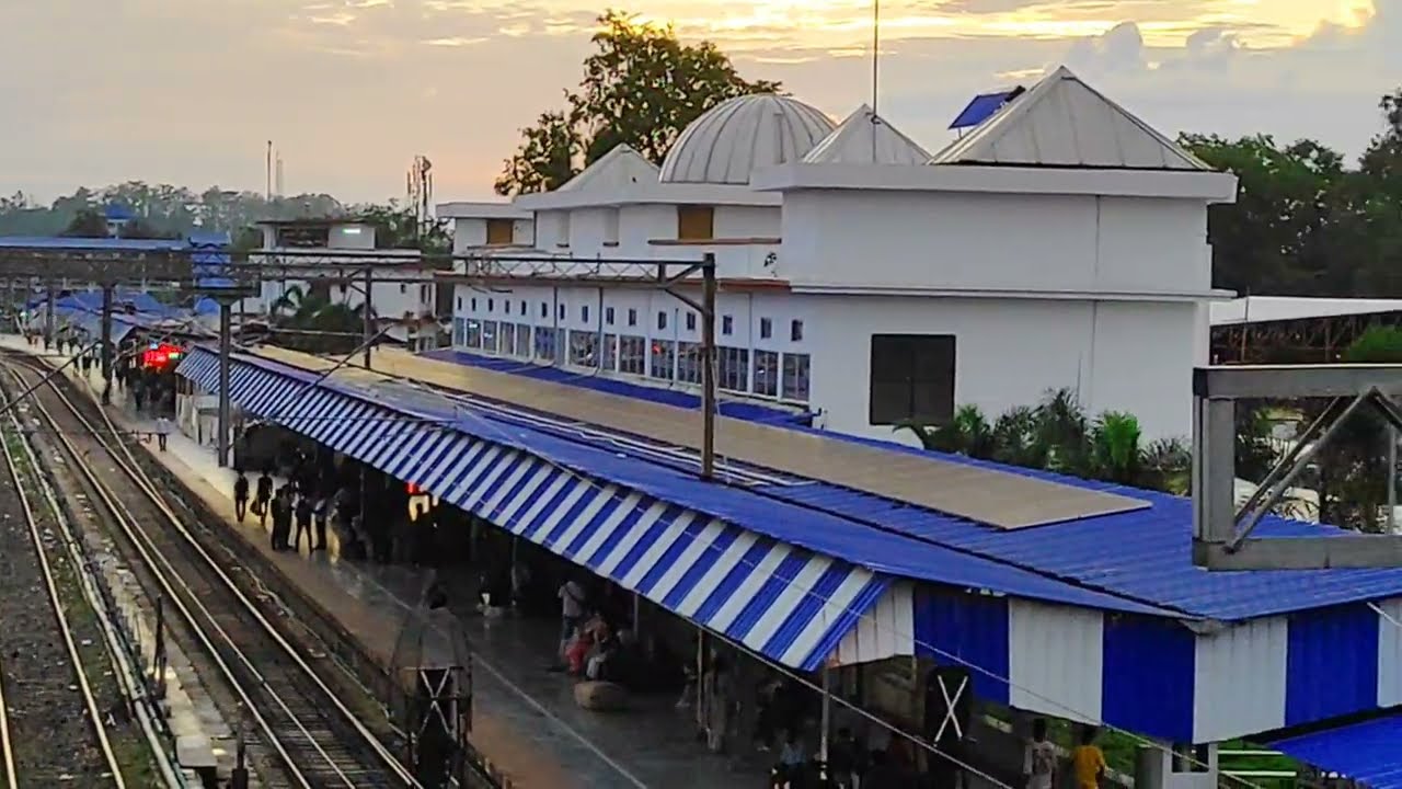  Lumding Railway Station Scenery  | @OmniRail 