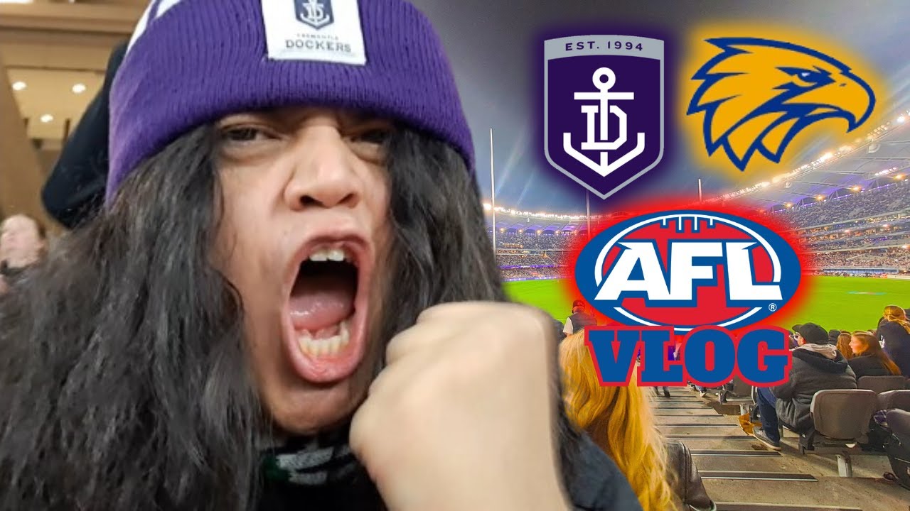 Derby Payback!! | AFL Vlog | Fremantle v West Coast | Round 20, 2024