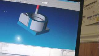 5 axis CNC programming simulation