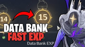 How To GET Data Bank Level 15 FAST in Wuthering Waves!