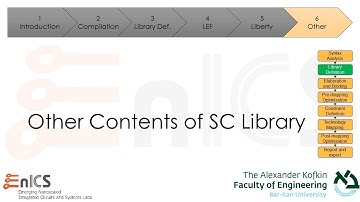 DVD - Lecture 3f: Contents of Standard Cell Libraries