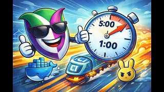 5x Faster Playwright Tests on CI – Docker, Bun, Sharding Explained