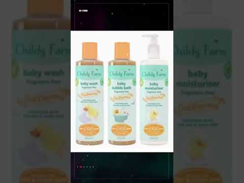 Video: Childs Farm Baby Skincare Range Đánh giá