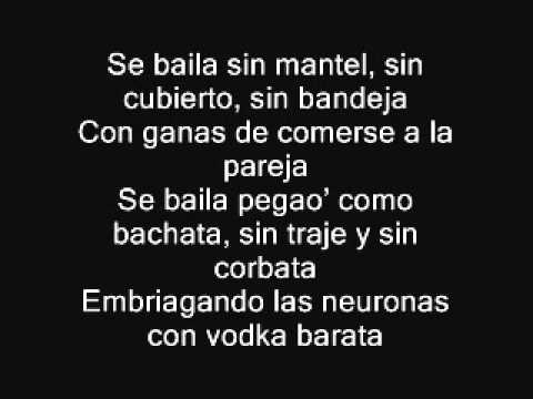 Calle 13 - Baile de los Pobres Letra official