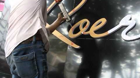 Thi công bảng hiệu chữ nổi quảng cáo 0902.78.4567