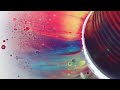 Fluid Painting Dirty Pour Cup POPPING!! Really neat technique Please Watch!!